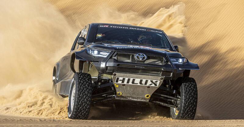 Dakar 2022. GR DKR Hilux. L&rsquo;Arma T1+ di Toyota 