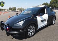 Una Tesla Model Y per la Polizia in California