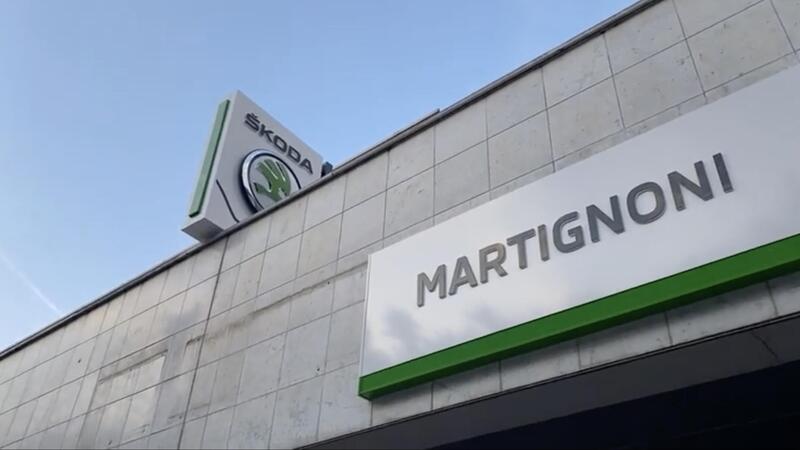 Apertura nuova sede Skoda Martignoni in Viale Milano a Gallarate (VA)