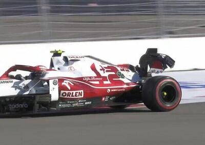 F1, Giovinazzi a muro nelle FP2