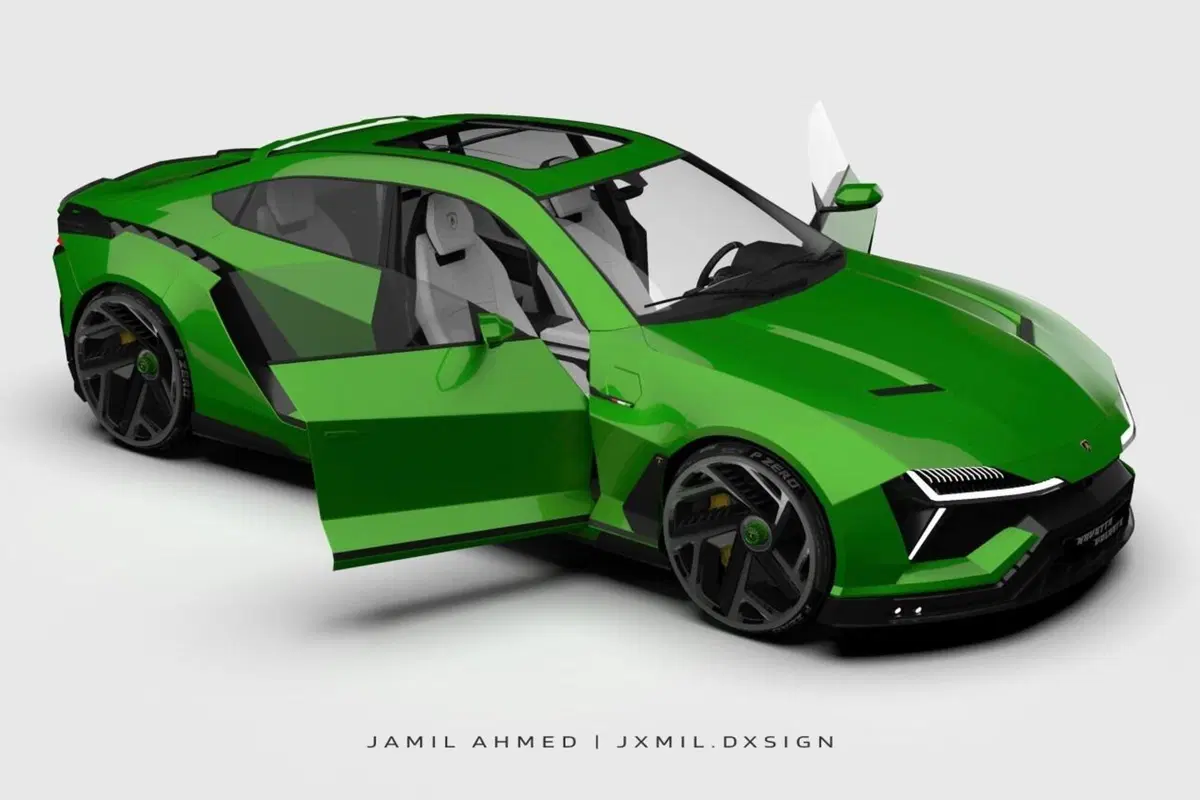 Una Lamborghini da 4 posti? Ecco la Navetta Volante (12)