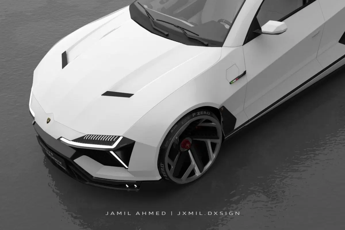 Una Lamborghini da 4 posti? Ecco la Navetta Volante (6)