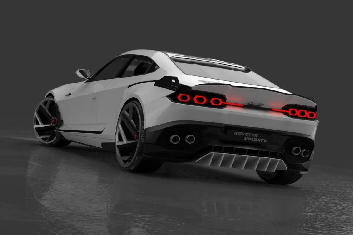 Una Lamborghini da 4 posti? Ecco la Navetta Volante (10)