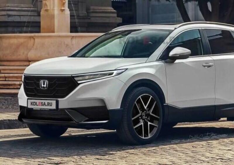 La nuova Honda CR-V 2022 prende forma in un rendering