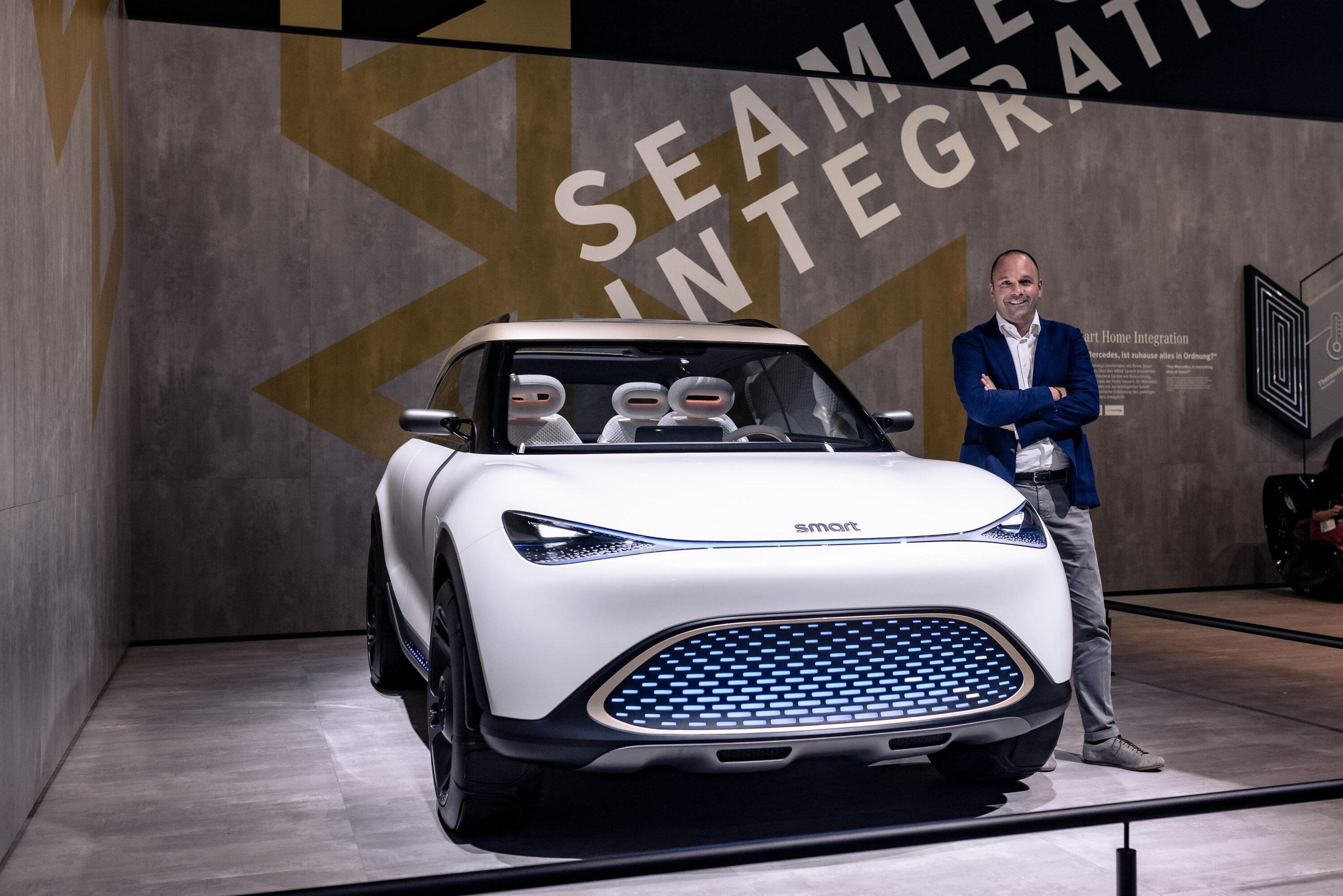Il nuovo SUV smart dal vivo, In Italia: forte come la volont&agrave; di Mercedes e Geely