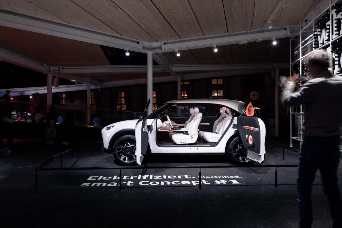 Il nuovo SUV smart dal vivo, In Italia: forte come la volontà di Mercedes e Geely (5)
