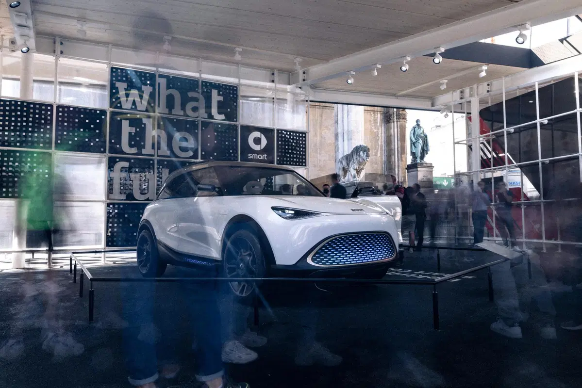 Il nuovo SUV smart dal vivo, In Italia: forte come la volontà di Mercedes e Geely (6)