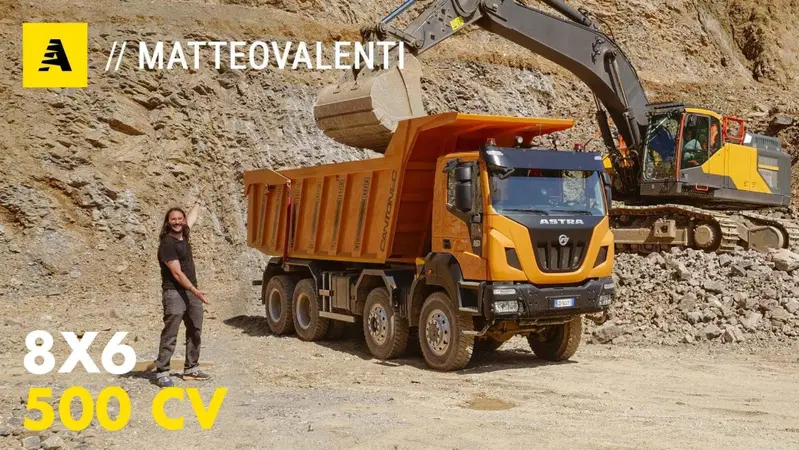 Come si guida un camion da cava? Tutti i segreti dell'Astra HD 9 [+ Esplosione]