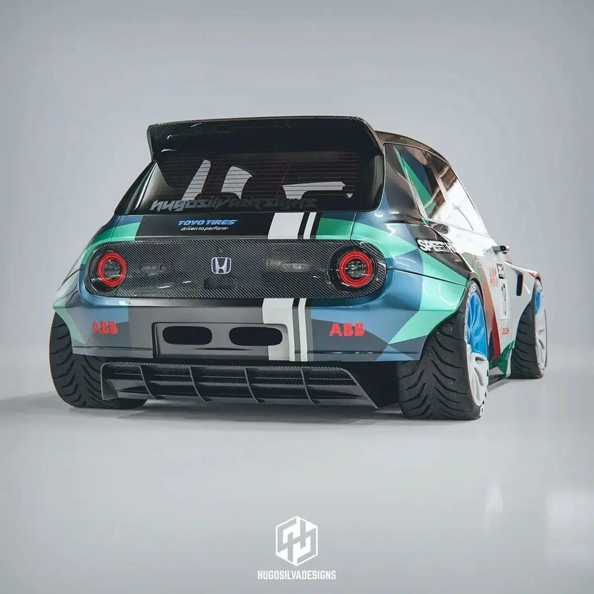 Honda-e in versione racing (4)