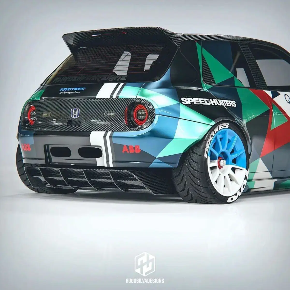 Honda-e in versione racing (3)