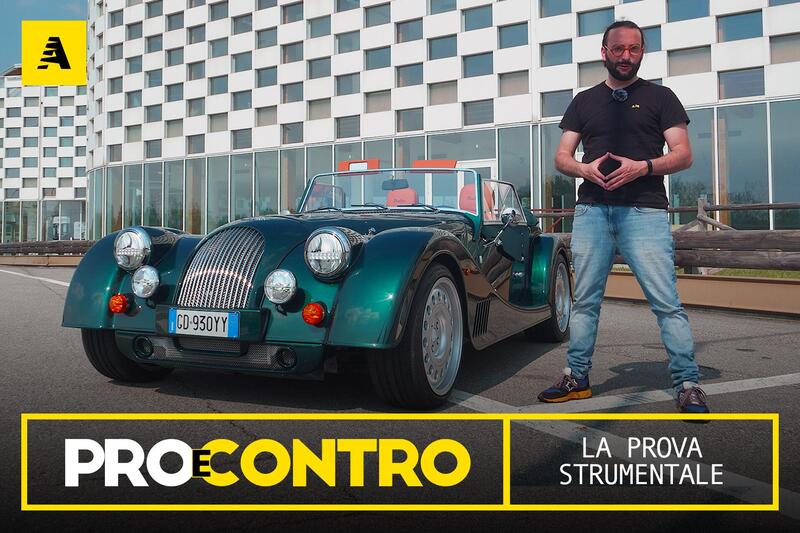 Morgan Plus Six, PRO e CONTRO | La pagella e tutti i numeri della prova strumentale