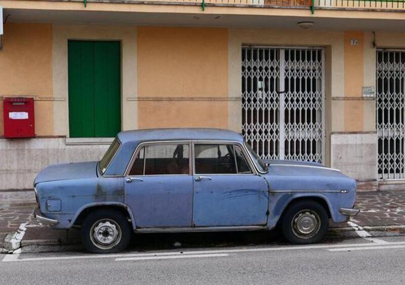 Lancia Fulvia, lo storico monumento di Conegliano 