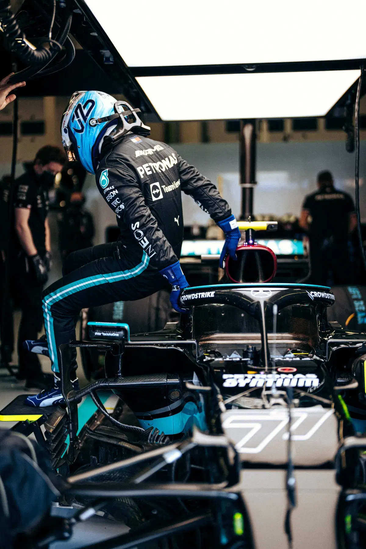 F1, GP Turchia 2021: pole per Hamilton (18)