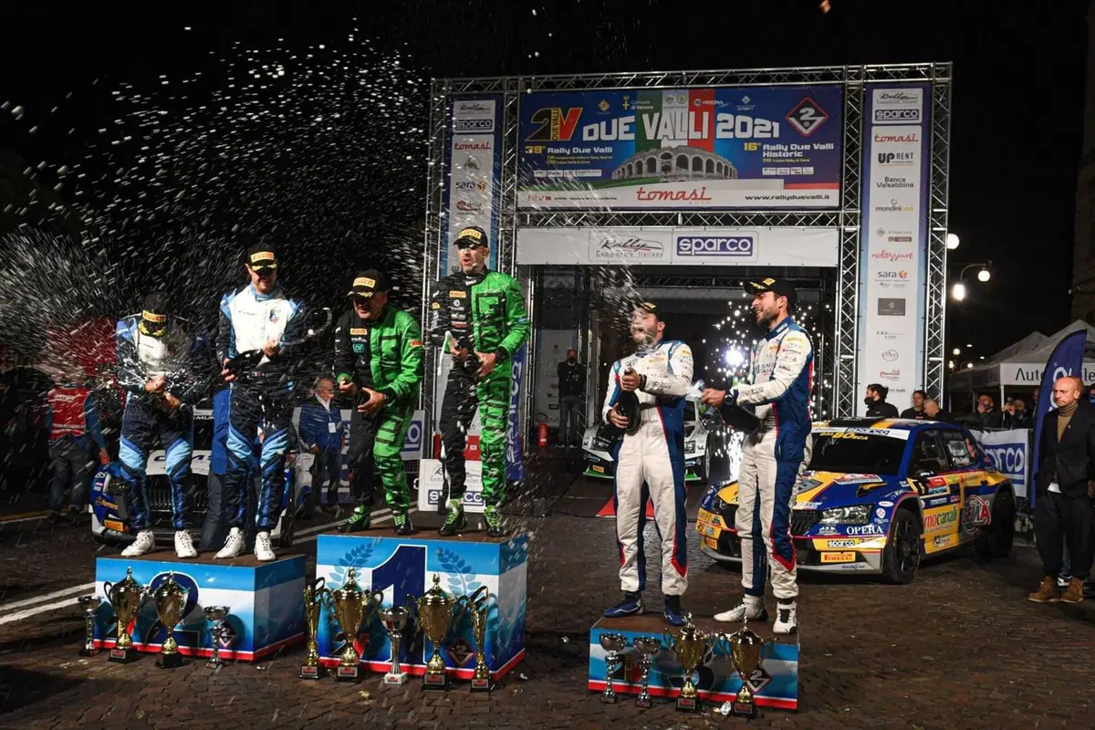 CIR21. Rally 2 Valli. Giandomenico Basso, Skoda, è Campione Italiano (4)