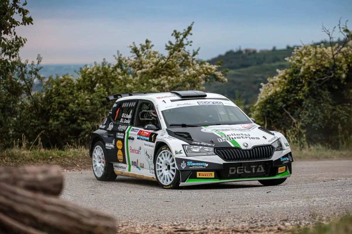 CIR21. Rally 2 Valli. Giandomenico Basso, Skoda, è Campione Italiano (3)