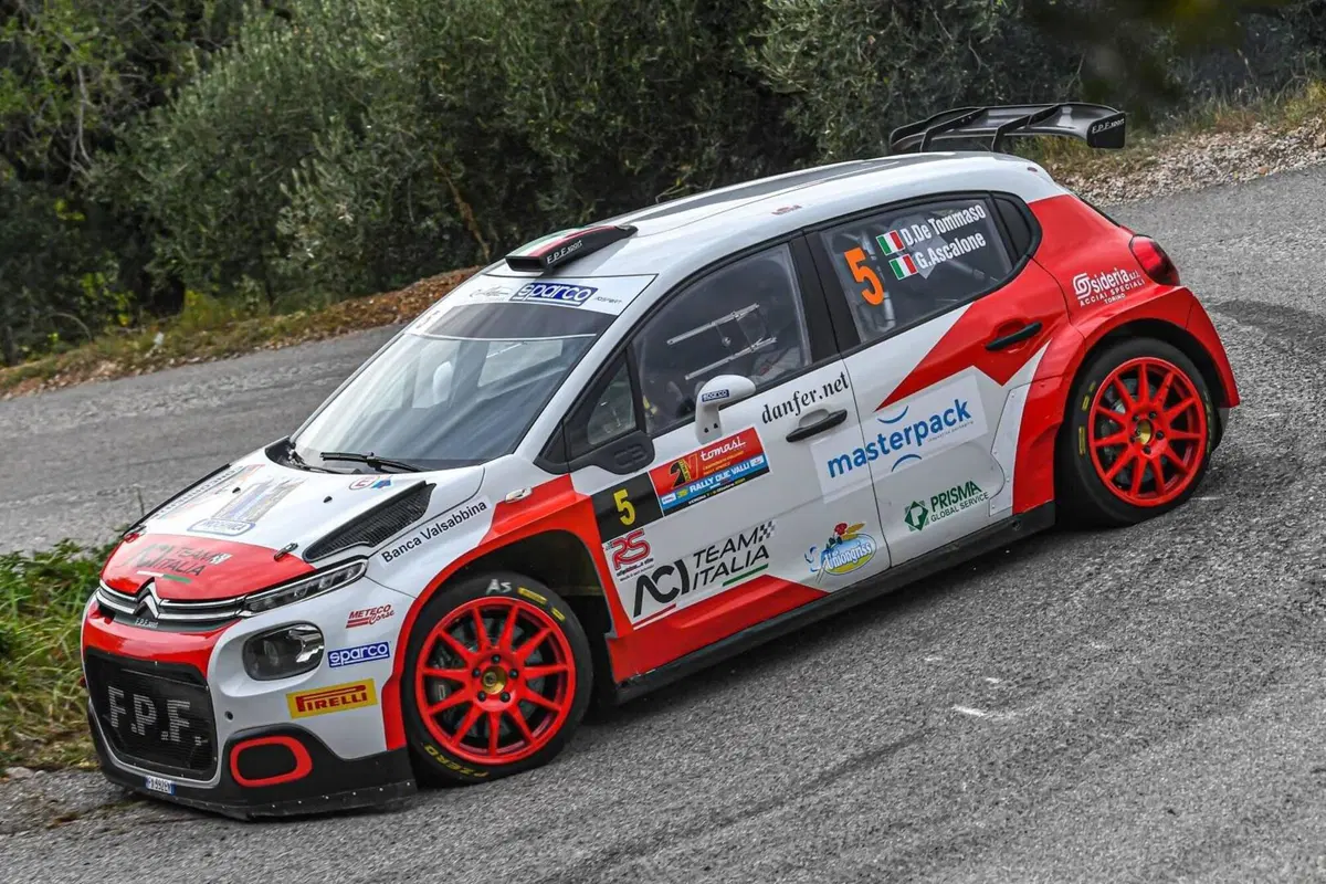 CIR21. Rally 2 Valli. Giandomenico Basso, Skoda, è Campione Italiano (7)