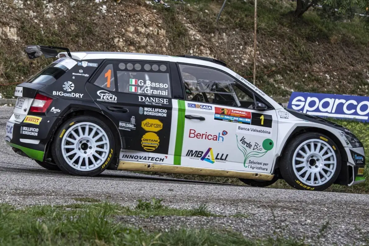 CIR21. Rally 2 Valli. Giandomenico Basso, Skoda, è Campione Italiano (8)