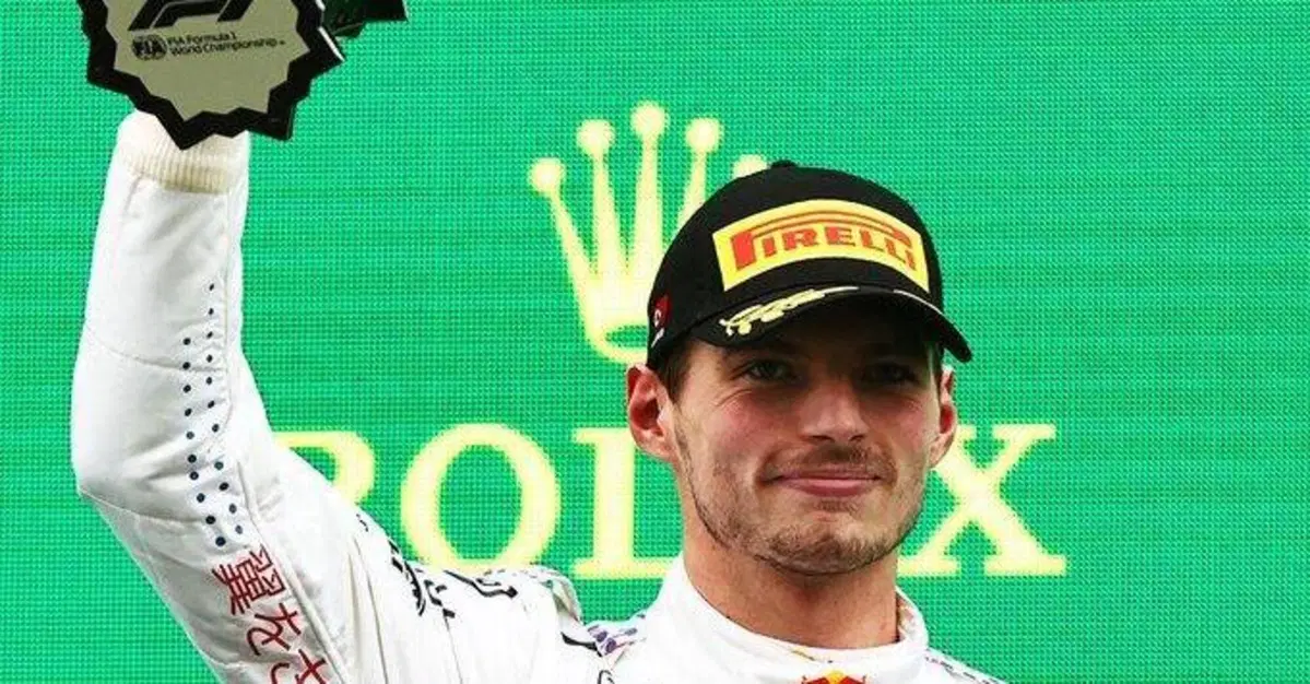 F1, Verstappen: "Sono contento di essere salito sul podio"