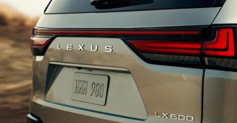 Nuova Lexus LX600, il teaser ufficiale anticipa il debutto