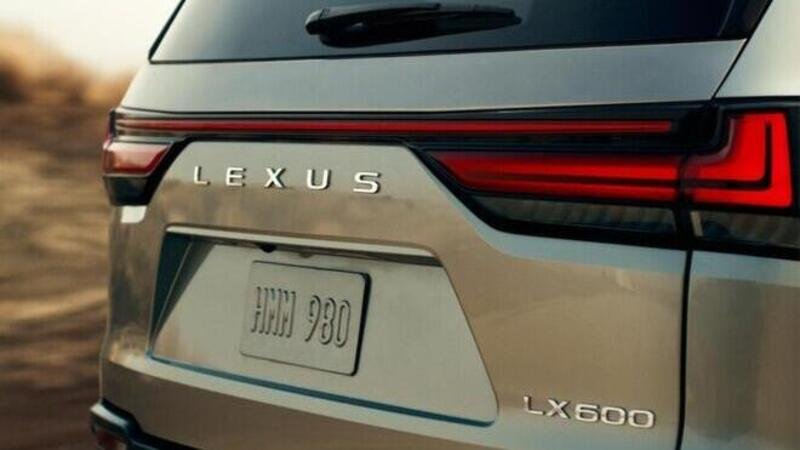 Nuova Lexus LX600, il teaser ufficiale anticipa il debutto