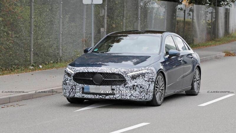 Nuova Mercedes-Benz Classe A Restyling 2022, si lavora anche sulla berlina