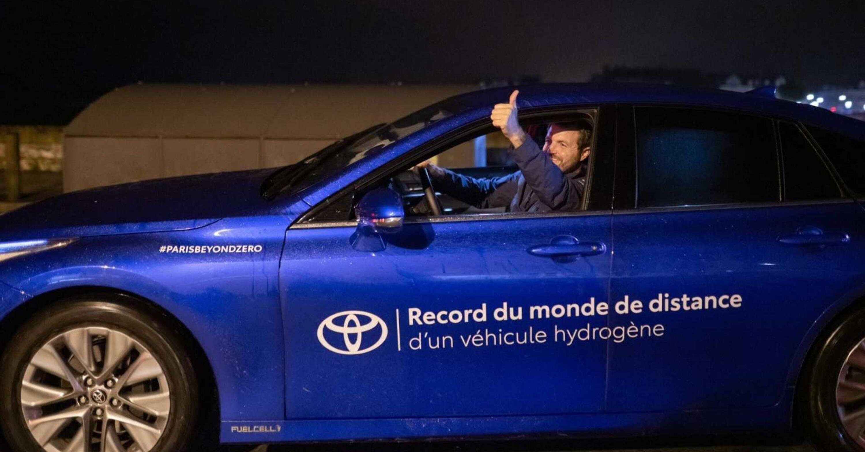Toyota Mirai stabilisce un nuovo Guinness World Record 