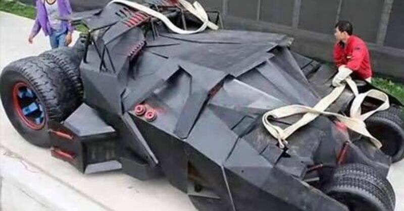 Anche la Batmobile diventa ecosostenibile 