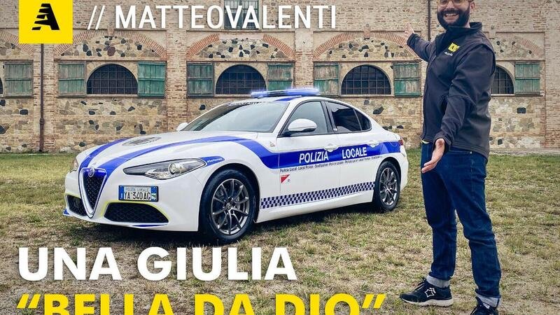 Tutti i segreti della nuova Alfa Romeo Giulia della Polizia Locale by Bertazzoni [Video]