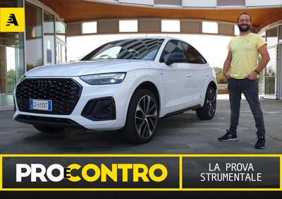 Audi Q5 Sportback restyling, PRO e CONTRO | La pagella e tutti i numeri della prova strumentale