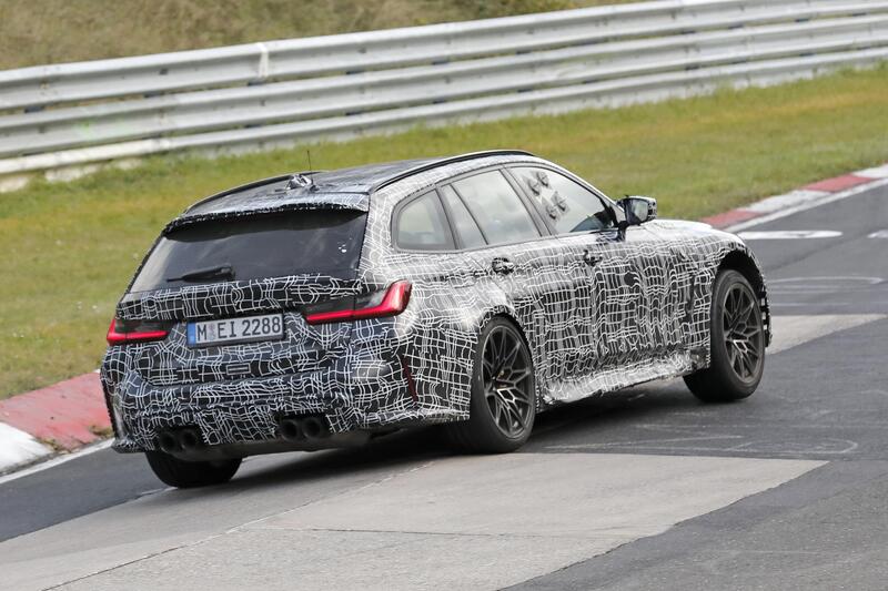 BMW M3 Touring, maxi doppio rene o no? Le foto spia