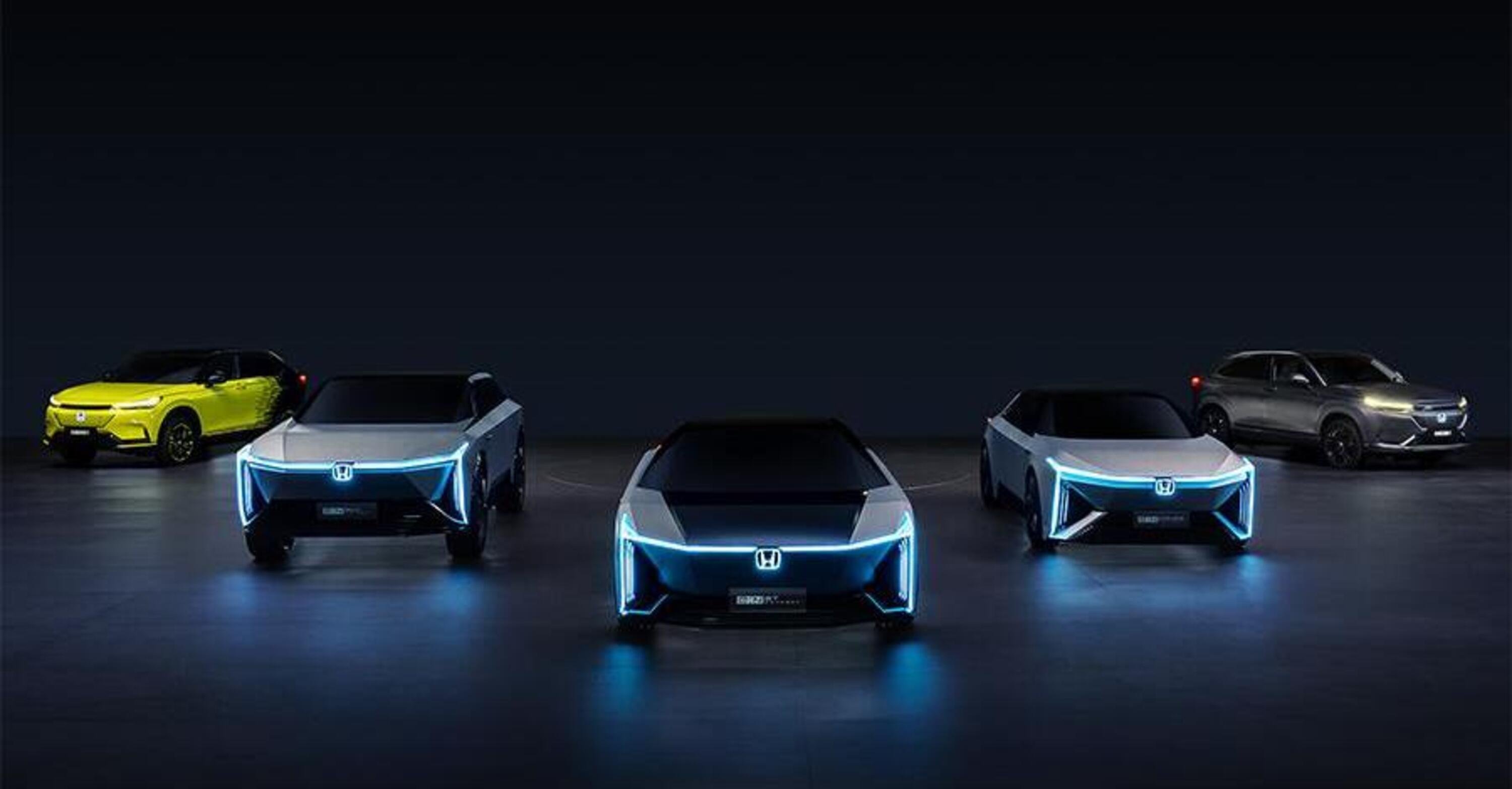 Ecco la nuova gamma e:N Honda in arrivo: SUV (HR-V) ma anche coup&eacute; e GT [elettriche made in China]