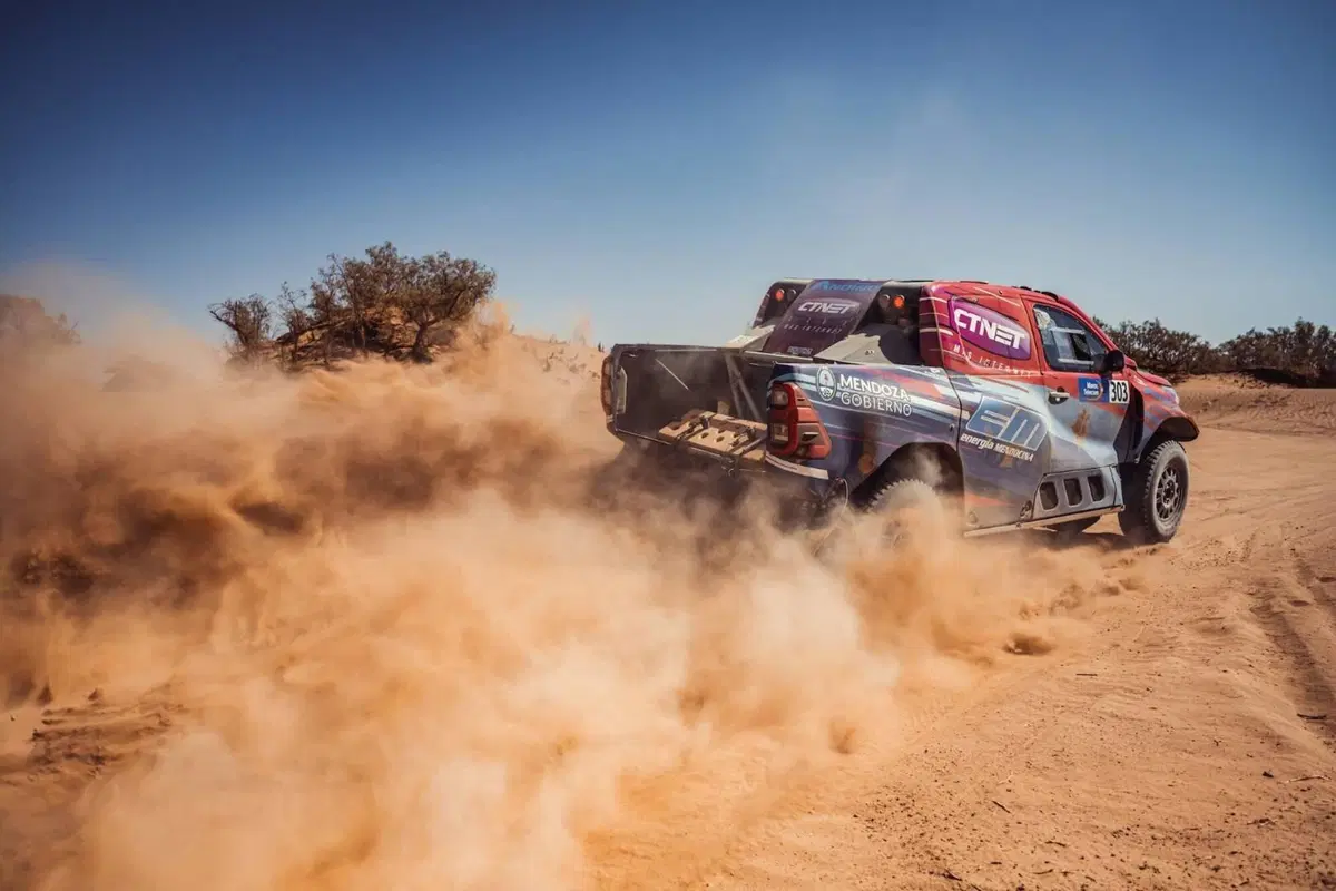 Rally del Marocco. La Sesta di Al Attiyah, Toyota (4)