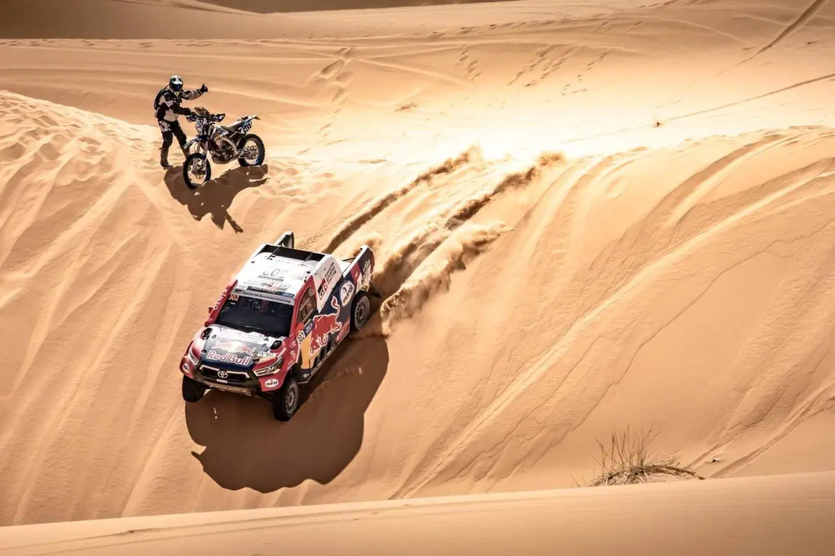 Rally del Marocco. La Sesta di Al Attiyah, Toyota (18)