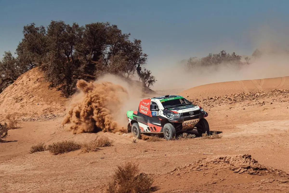 Rally del Marocco. La Sesta di Al Attiyah, Toyota (20)