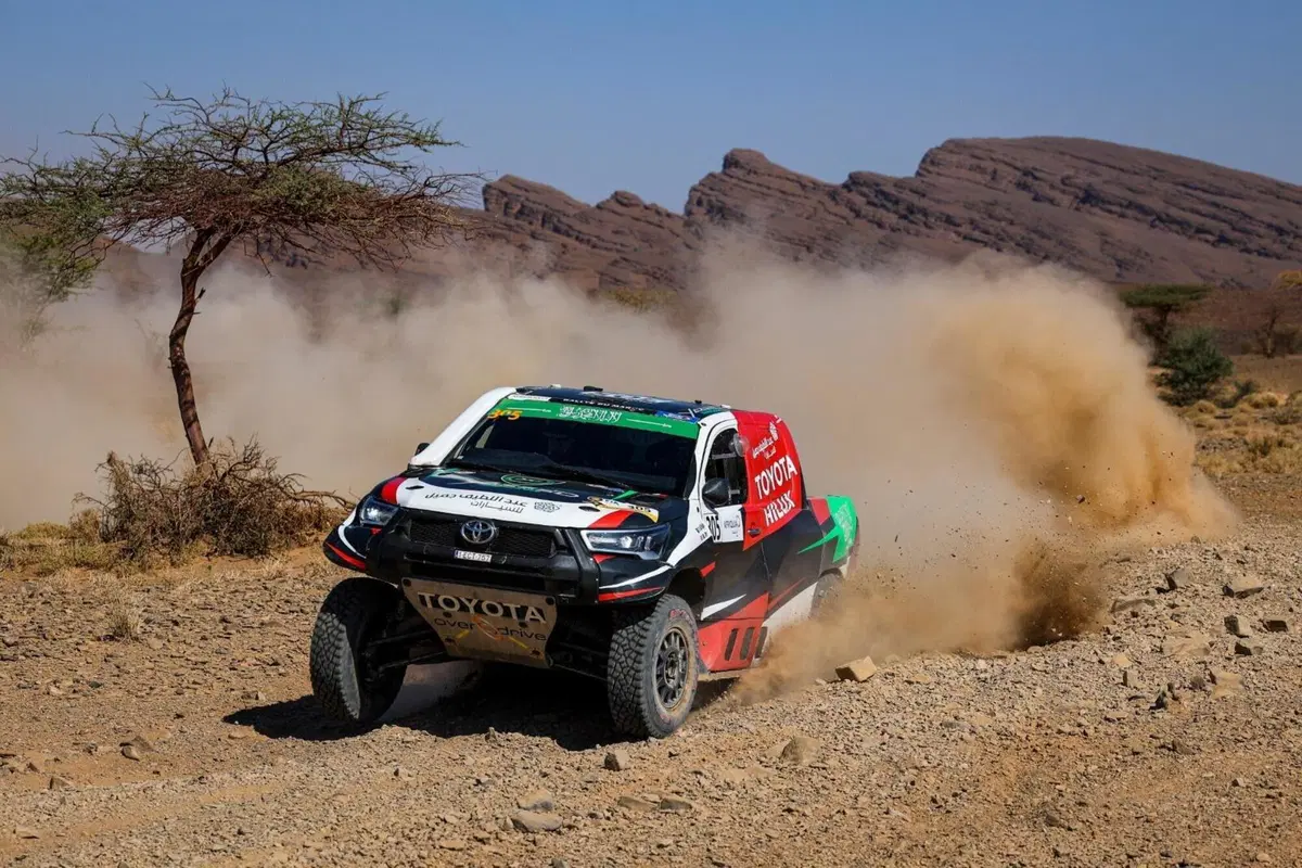 Rally del Marocco. La Sesta di Al Attiyah, Toyota (17)