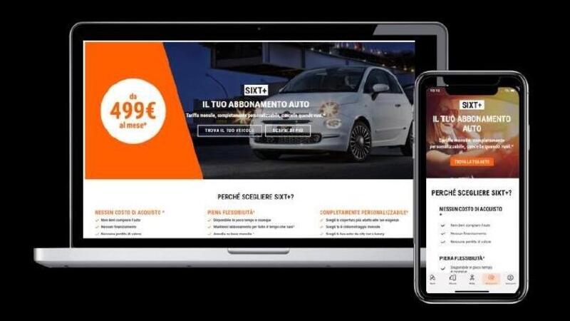 Auto privata in tariffa a consumo? Arriva in Italia il servizio Sixt+ [all-inclusive, flessibile, senza vincoli]