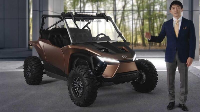 Lexus presenta il nuovo dune buggy ad idrogeno 