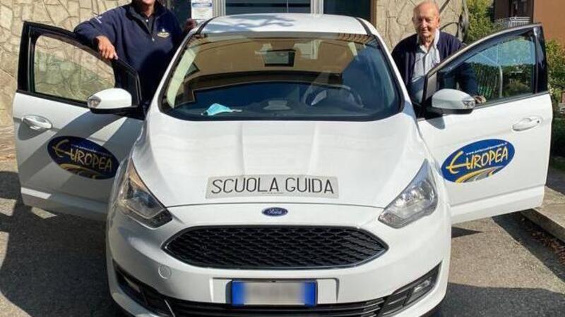 Parma, neopatentato a 87 anni