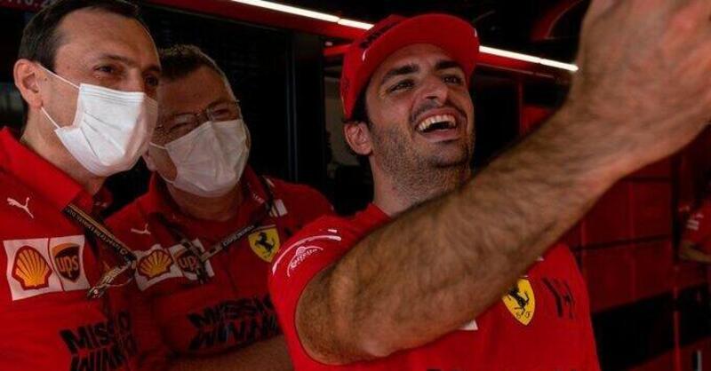 F1, Sainz; &quot;Sono contento del Venerd&igrave; della Ferrari&quot;