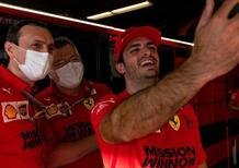 F1, Sainz; Sono contento del Venerdì della Ferrari