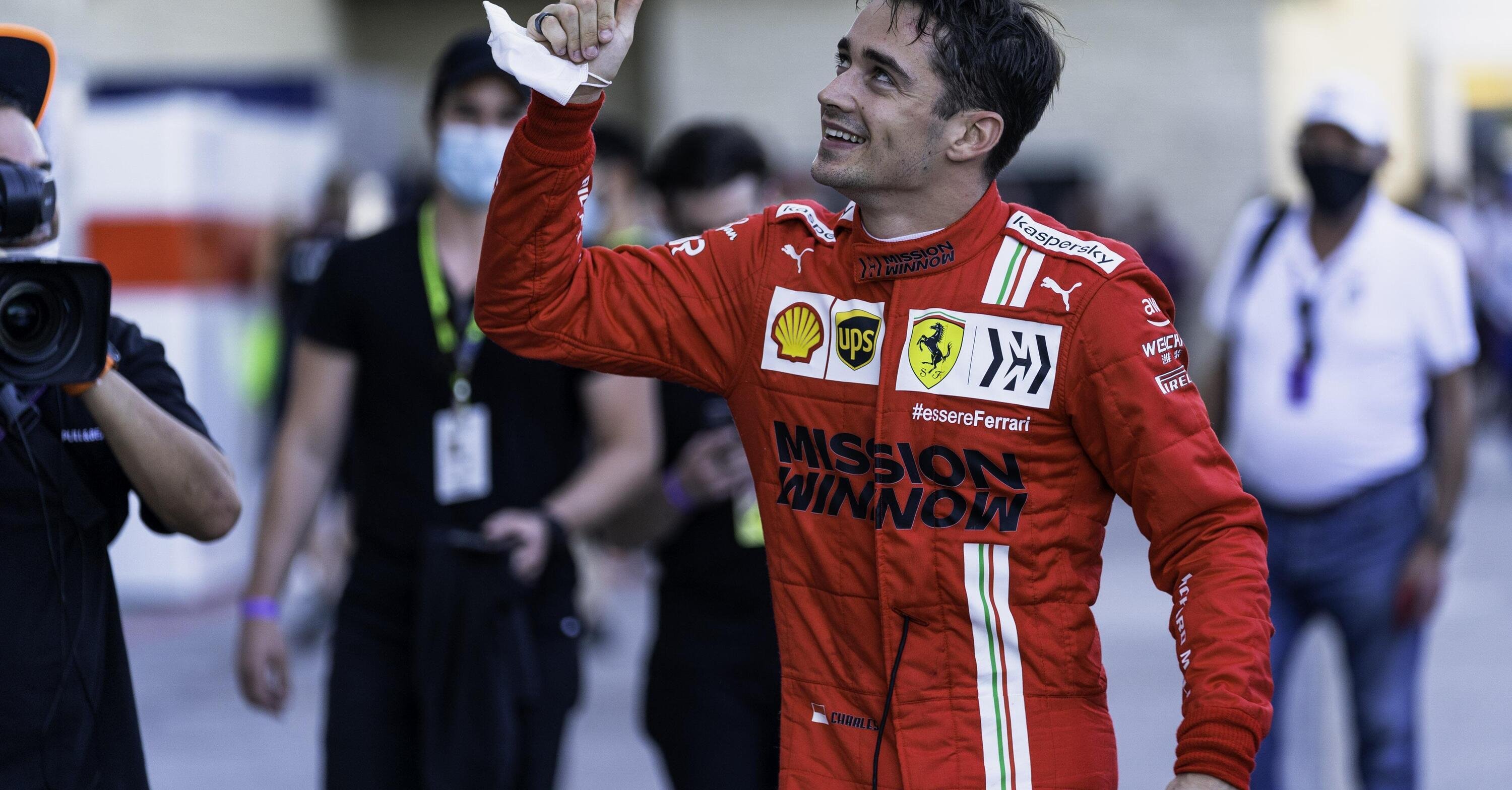 F1, Leclerc: &quot;Grazie agli ingegneri Ferrari per gli sviluppi&quot;