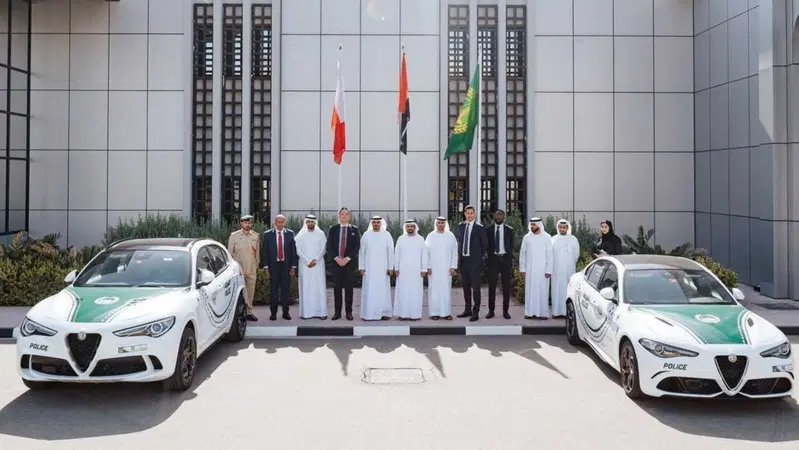 Alfa Romeo Giulia e Stelvio Quadrifoglio entrano nella polizia di Dubai