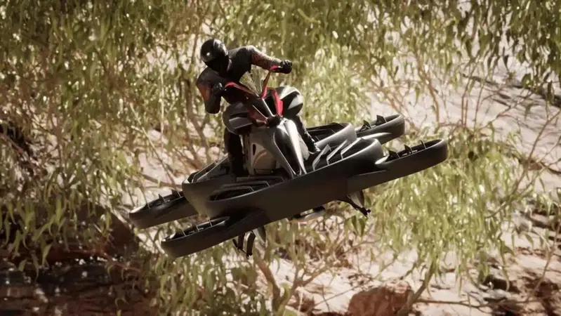 Volare da oggi &egrave; possibile grazie al hoverbike Xturismo