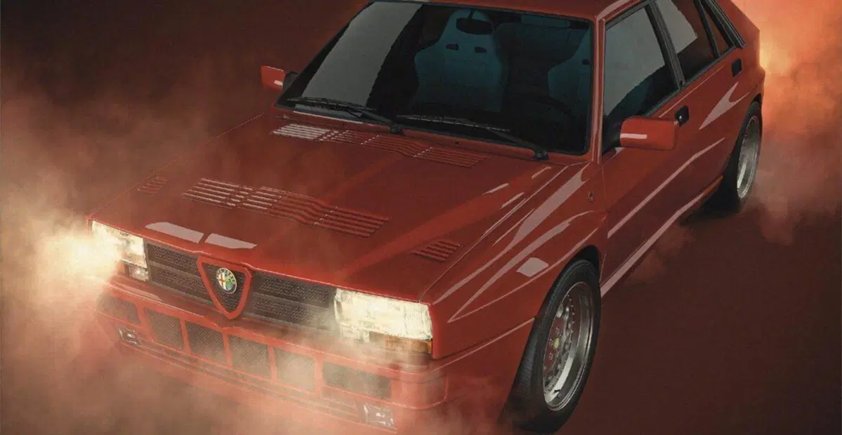 Alfa 85 2.0 Quadrifoglio su base Lancia Delta integrale  (2)