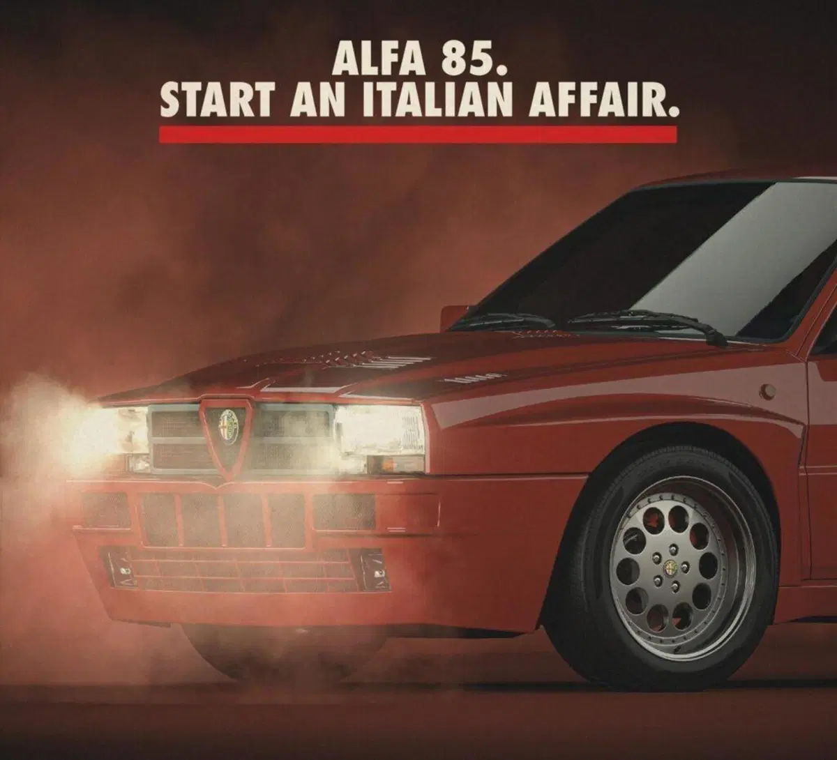 Alfa 85 2.0 Quadrifoglio su base Lancia Delta integrale  (4)