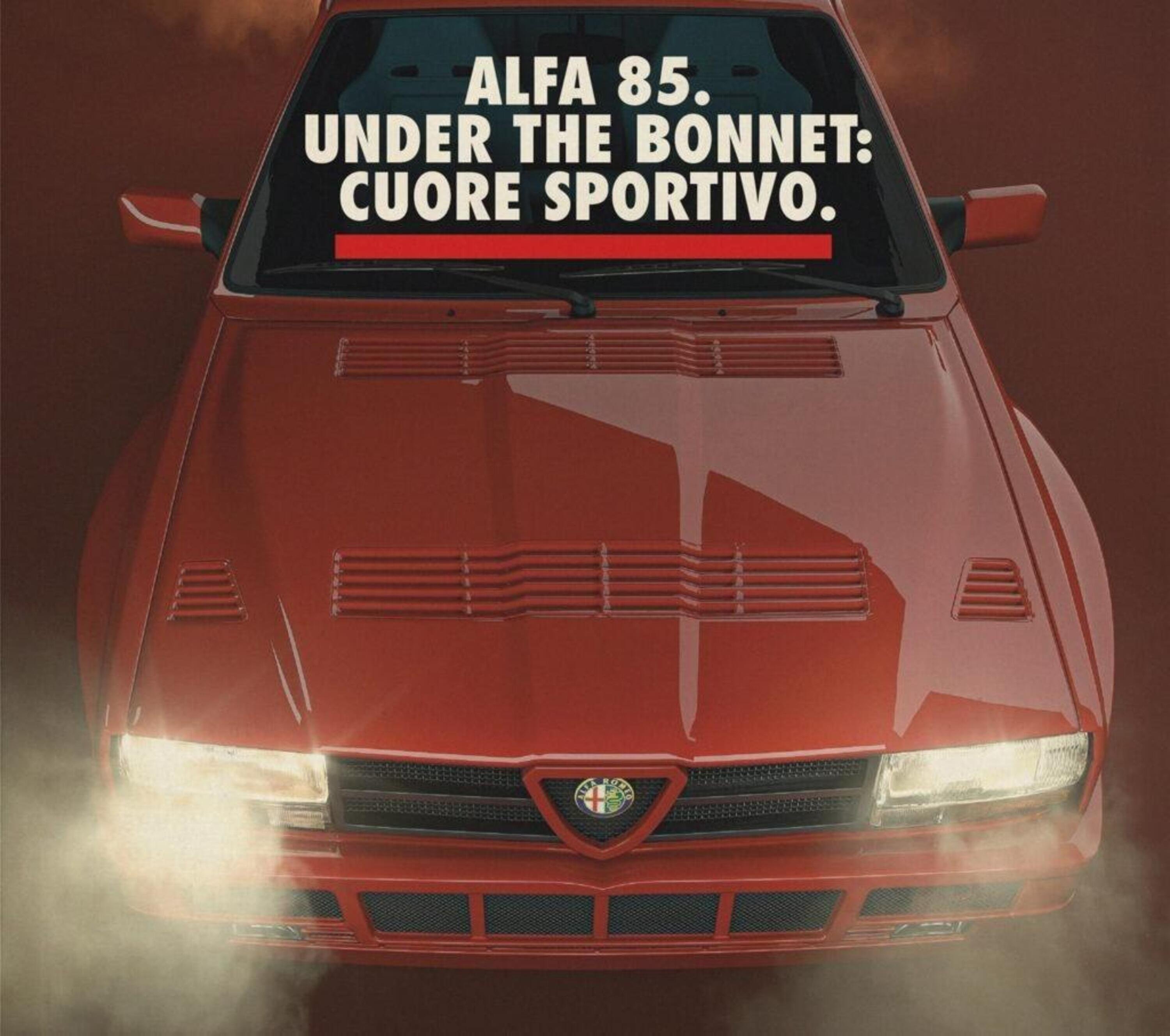 Alfa 85 2.0 Quadrifoglio su base Lancia Delta integrale 