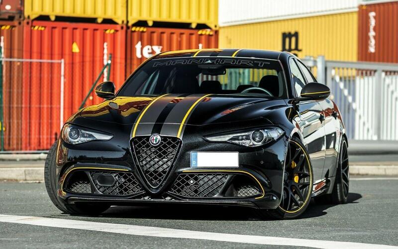 Alfa Romeo, una Giulia Quadrifoglio firmata Manhart da ben 662 CV