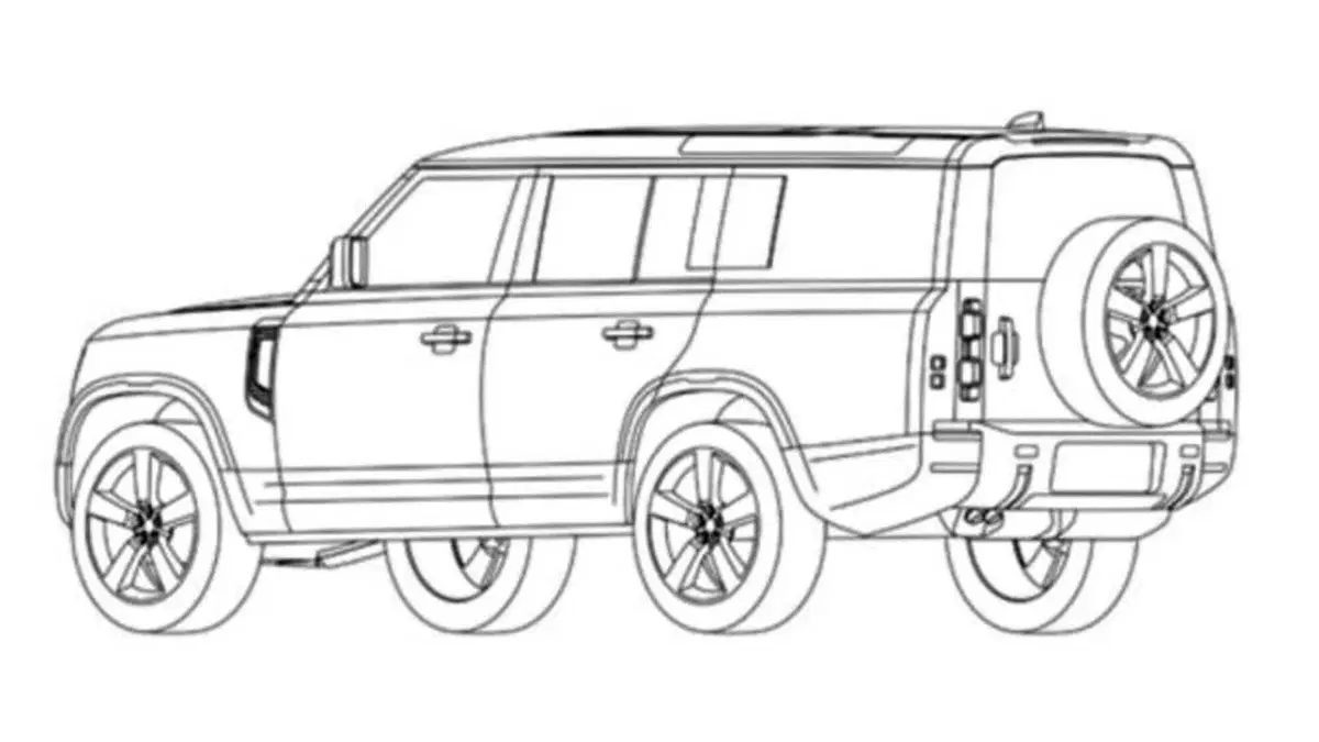 Land Rover Defender 130, in arrivo a fine 2022 (2)