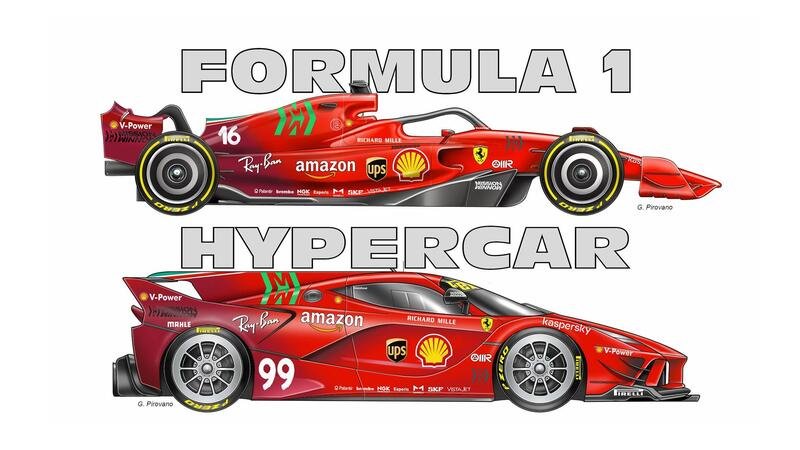 Ferrari, la livrea della vettura F1 2022 sar&agrave; opaca. E avr&agrave; lo stesso colore della hypercar del WEC