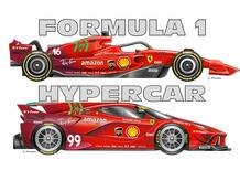 Ferrari, la livrea della vettura F1 2022 sarà opaca. E avrà lo stesso colore della hypercar del WEC